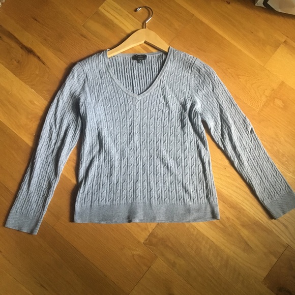 Grey Talbots Sweater - Picture 1 of 4